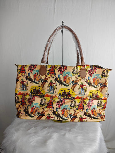 Large weekender bag western *