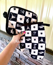 Oven mitt/pot holder sets