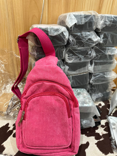 Pink crossbody