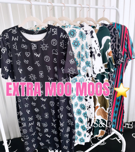 Extra IN STOCK moo moos *
