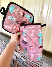 Oven mitt/pot holder sets