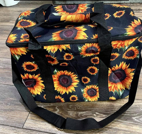 Large sunflower cooler *no long strap