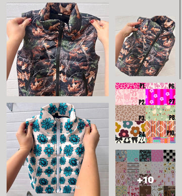 Puffer vest (early JUNE)