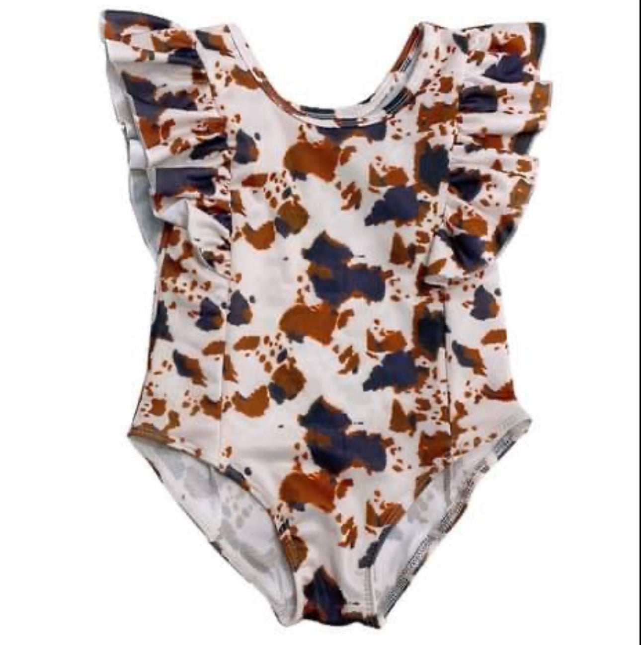 Brown cow kids swim