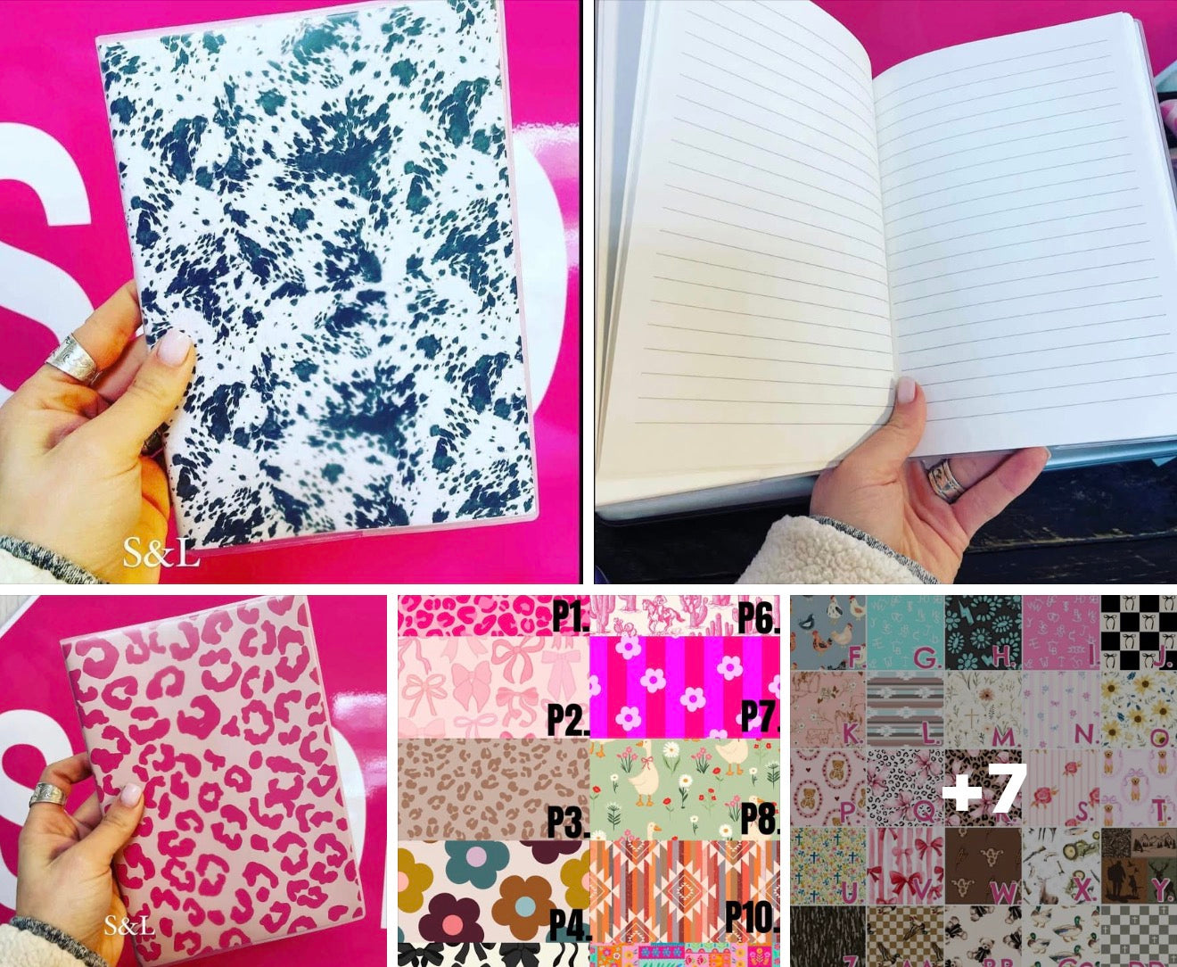 Pretty little notebook (preorder arrival early September) buy 20+ for $5 pc *leave details in the note to sellers box
