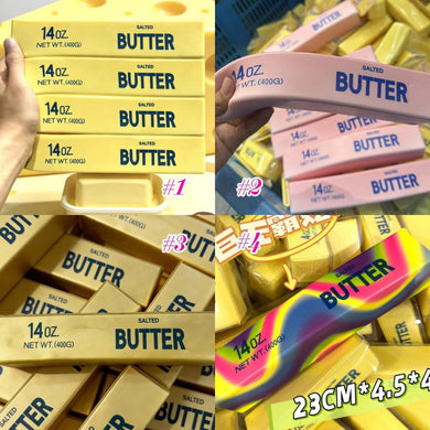 Giant butter squishy (early July)