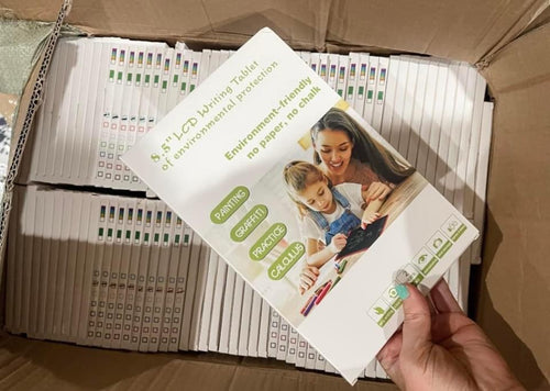 Kids writing tablets *sent randomly