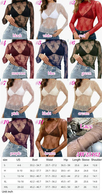 Women’s lace tops (END MAY)