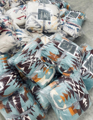 Large Aztec blankets (if shipping calculates wrong we will reach out before shipping)
