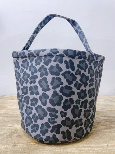 Black Cheetah Easter Bucket