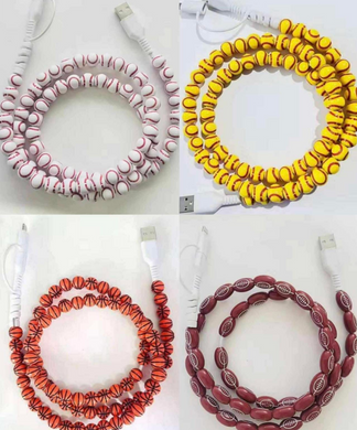 Beaded sports chargers (end JAN)buy 10+ they are $6.99