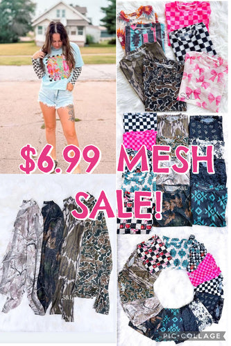 Sent at random mesh tops